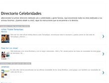 Tablet Screenshot of directoriocelebridades.blogspot.com