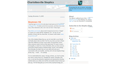 Desktop Screenshot of cvilleskeptics.blogspot.com