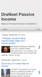 Mobile Screenshot of dranoelpassiveincome.blogspot.com