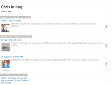 Tablet Screenshot of chrisiniraq.blogspot.com