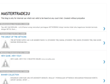 Tablet Screenshot of mastertrade2u.blogspot.com