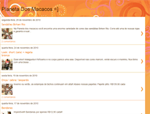 Tablet Screenshot of planetadosmacacosmg.blogspot.com
