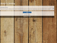 Tablet Screenshot of murphslanding.blogspot.com