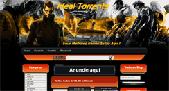 Desktop Screenshot of idealtorrents.blogspot.com