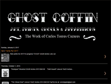 Tablet Screenshot of ghostcoffin.blogspot.com