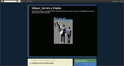 Desktop Screenshot of carrerayempleo.blogspot.com
