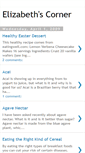 Mobile Screenshot of elizabeths-corner.blogspot.com