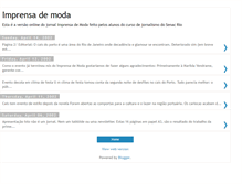 Tablet Screenshot of imprensademoda.blogspot.com