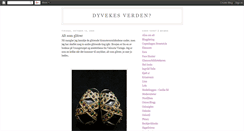 Desktop Screenshot of dyvekesverden.blogspot.com