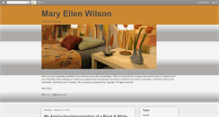 Desktop Screenshot of maryellenwilsonblog.blogspot.com