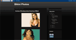 Desktop Screenshot of bikini-photosbikini.blogspot.com