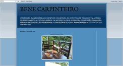 Desktop Screenshot of benecarpinteiro.blogspot.com