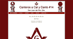 Desktop Screenshot of masoneriasanjuandelrio.blogspot.com