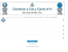 Tablet Screenshot of masoneriasanjuandelrio.blogspot.com
