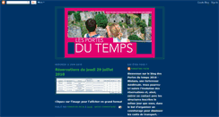 Desktop Screenshot of lesportesdutemps2010.blogspot.com