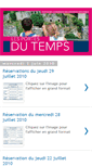 Mobile Screenshot of lesportesdutemps2010.blogspot.com