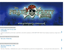 Tablet Screenshot of piratepartystore.blogspot.com