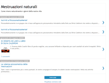 Tablet Screenshot of mestruazioninaturali.blogspot.com