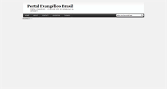 Desktop Screenshot of portalevangelicobrasil.blogspot.com