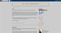 Desktop Screenshot of mylifeinbesancon.blogspot.com