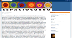Desktop Screenshot of espacio-curvo.blogspot.com