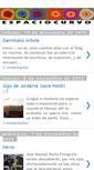 Mobile Screenshot of espacio-curvo.blogspot.com
