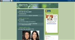 Desktop Screenshot of bitchvarsity.blogspot.com