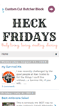 Mobile Screenshot of heckfridays.blogspot.com