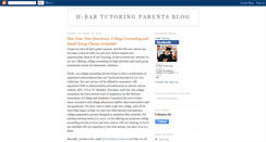 Desktop Screenshot of hbartutoring.blogspot.com