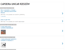 Tablet Screenshot of capoeiraunicarrzeszow.blogspot.com