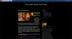 Desktop Screenshot of medfundauction.blogspot.com