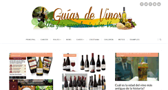 Desktop Screenshot of guiasdevinos.blogspot.com