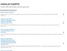 Tablet Screenshot of makalah-kampus.blogspot.com