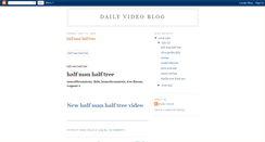 Desktop Screenshot of dailyvideomuchpock.blogspot.com
