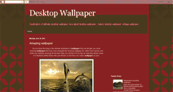 Desktop Screenshot of amazingwalpaper.blogspot.com