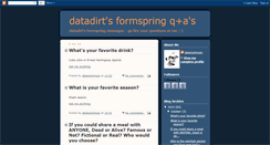 Desktop Screenshot of formspring.blogspot.com