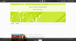 Desktop Screenshot of lafleurdoranger.blogspot.com