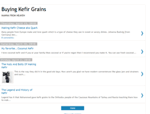 Tablet Screenshot of buyingkefirgrains.blogspot.com