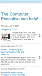 Mobile Screenshot of compexec.blogspot.com