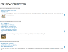 Tablet Screenshot of fecundacioninvitroanimales.blogspot.com