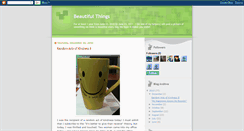Desktop Screenshot of dailybeautifulthings.blogspot.com