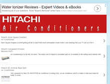 Tablet Screenshot of hitachiaircon.blogspot.com