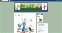 Desktop Screenshot of heynatives.blogspot.com