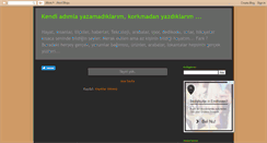 Desktop Screenshot of benimpencere.blogspot.com