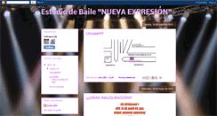 Desktop Screenshot of estudiodebailenuevaexpresion.blogspot.com