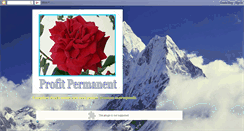 Desktop Screenshot of profitpermanent.blogspot.com