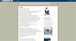 Desktop Screenshot of blackbirdpoetry.blogspot.com