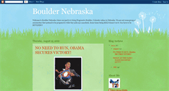 Desktop Screenshot of bouldernebraska.blogspot.com