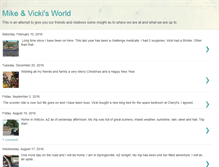 Tablet Screenshot of mikevickisworld.blogspot.com