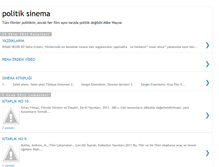 Tablet Screenshot of politiksinema.blogspot.com